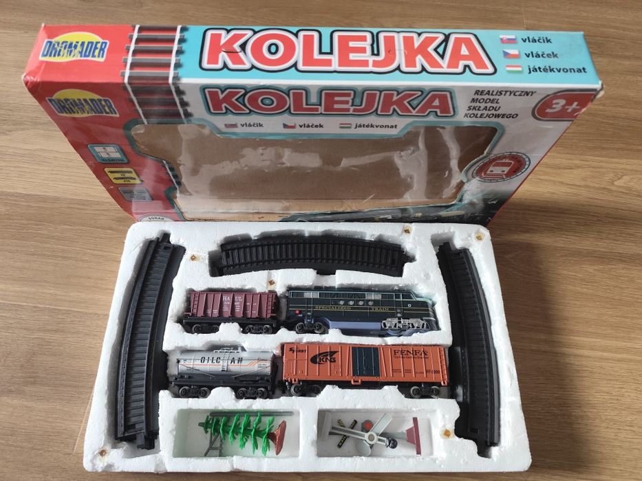 Kolejka pociąg ciuchcia dromader