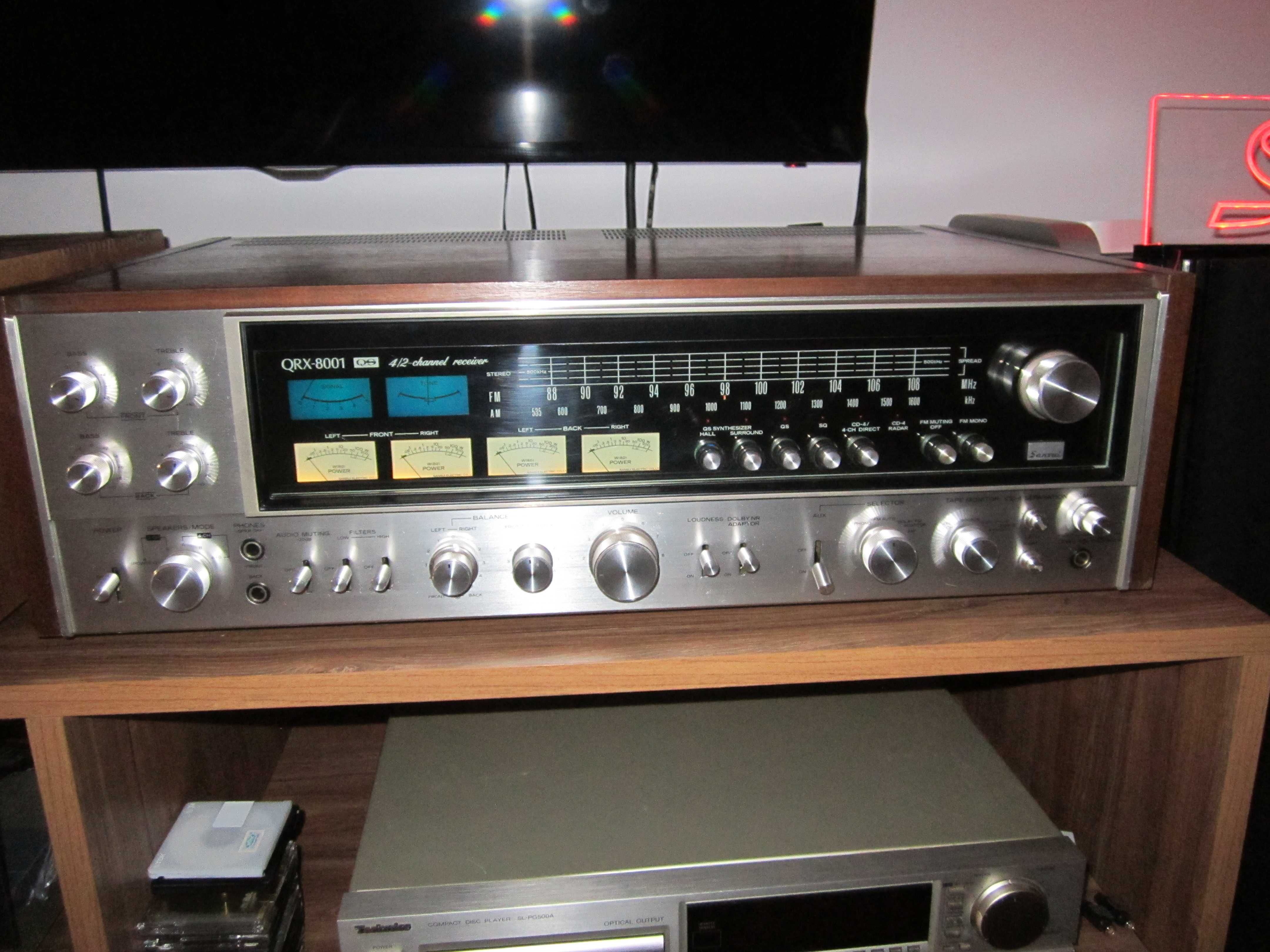 SANSUI QRX 8001 amplituner Quadro vintage