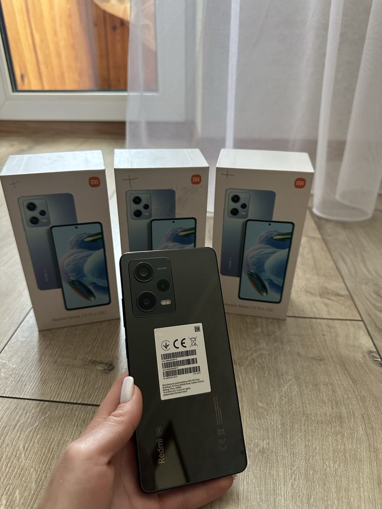 Xiaomi Note 12 pro 5G 6-128. Новий +чохол+коробка-немає зарядне