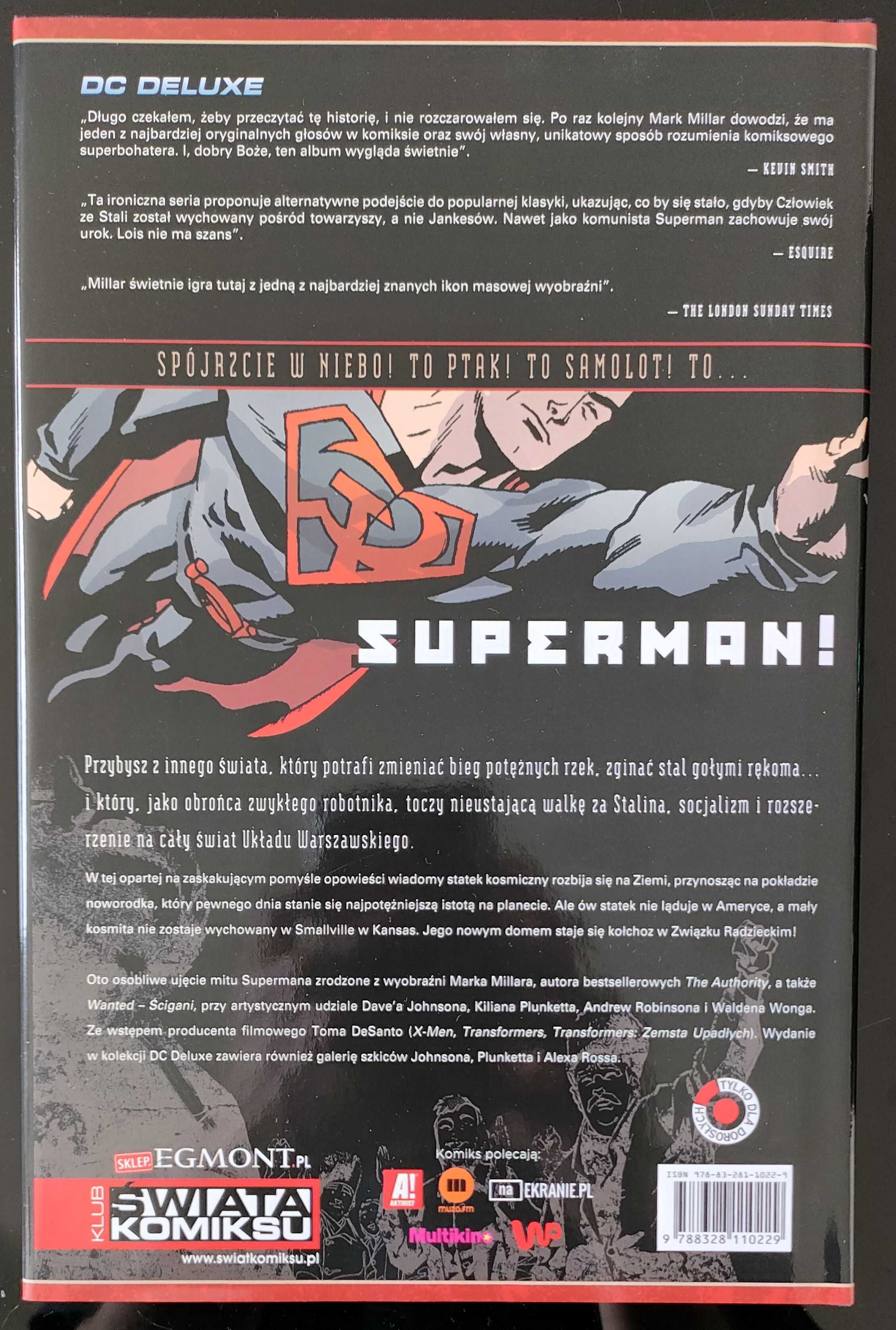 Komiks Superman: Czerwony syn - DC Deluxe #3 - 2015 - Pierwsze wydanie