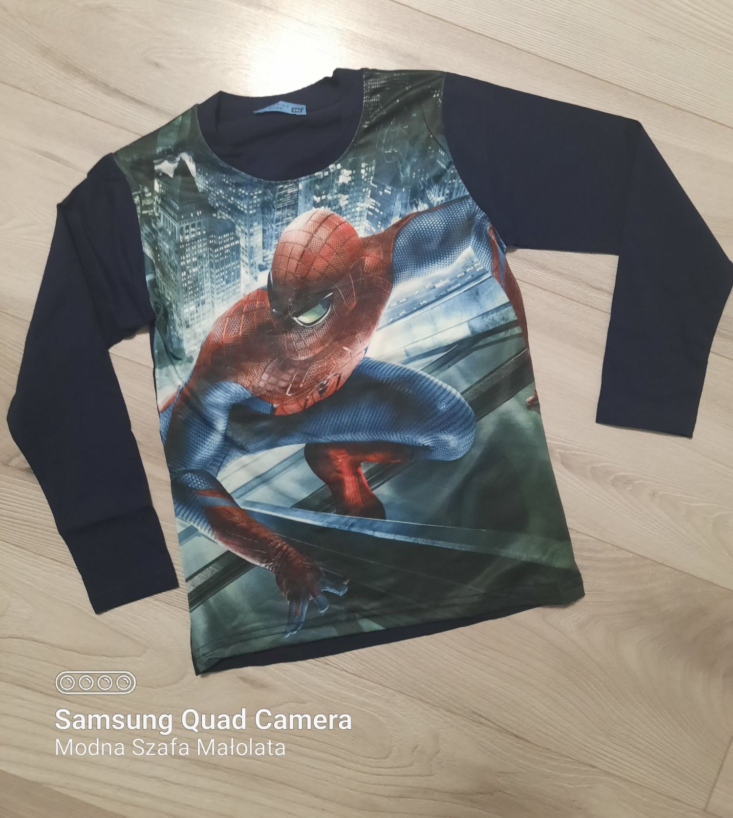 Bluza Spider-Man roz.128,  134, 140,  146 nowe