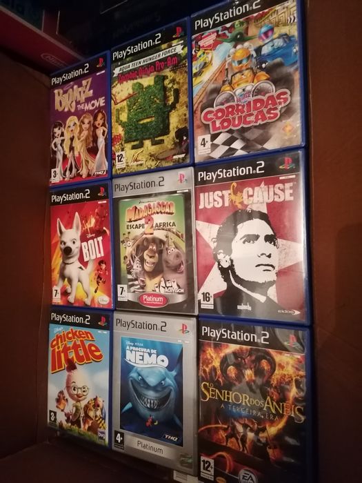 Vendo/Troco 19 Jogos PS2 (Playstation 2)