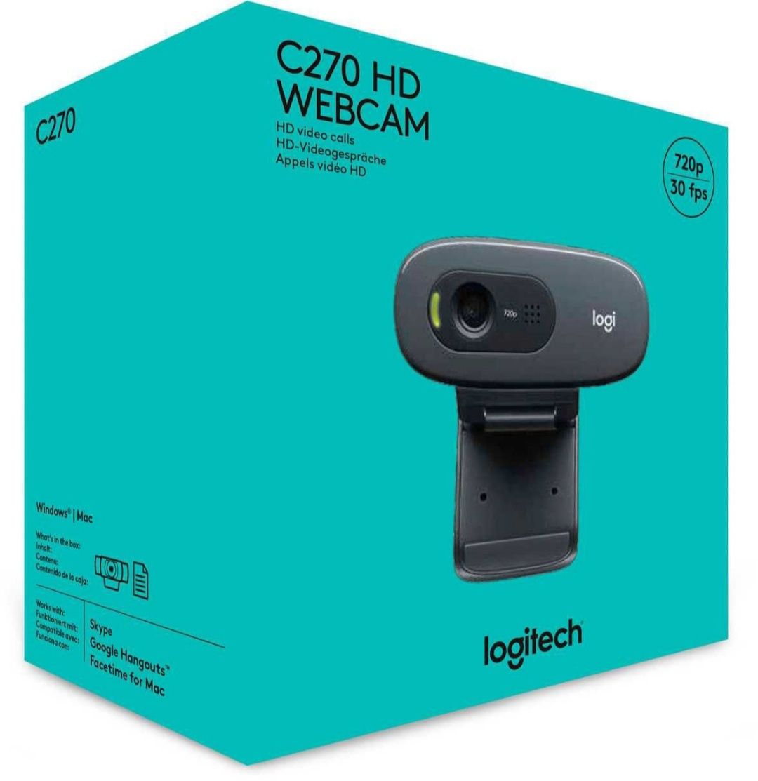 Веб-камера Logitech C270 HD Webcam