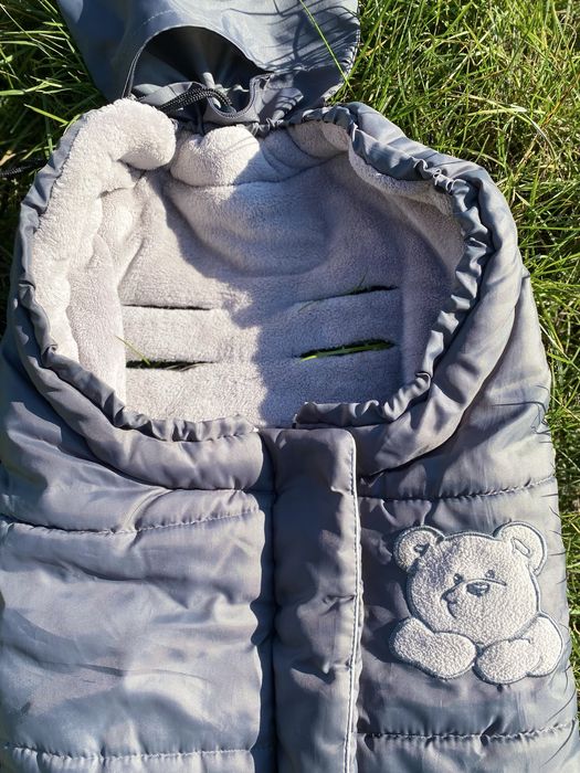 Зимовий конверт для прогулянкової коляски/санок