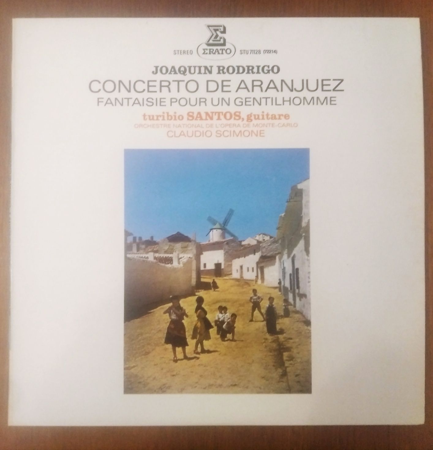 Joaquin Rodrigo disco de vinil "Concerto de Aranjuez".