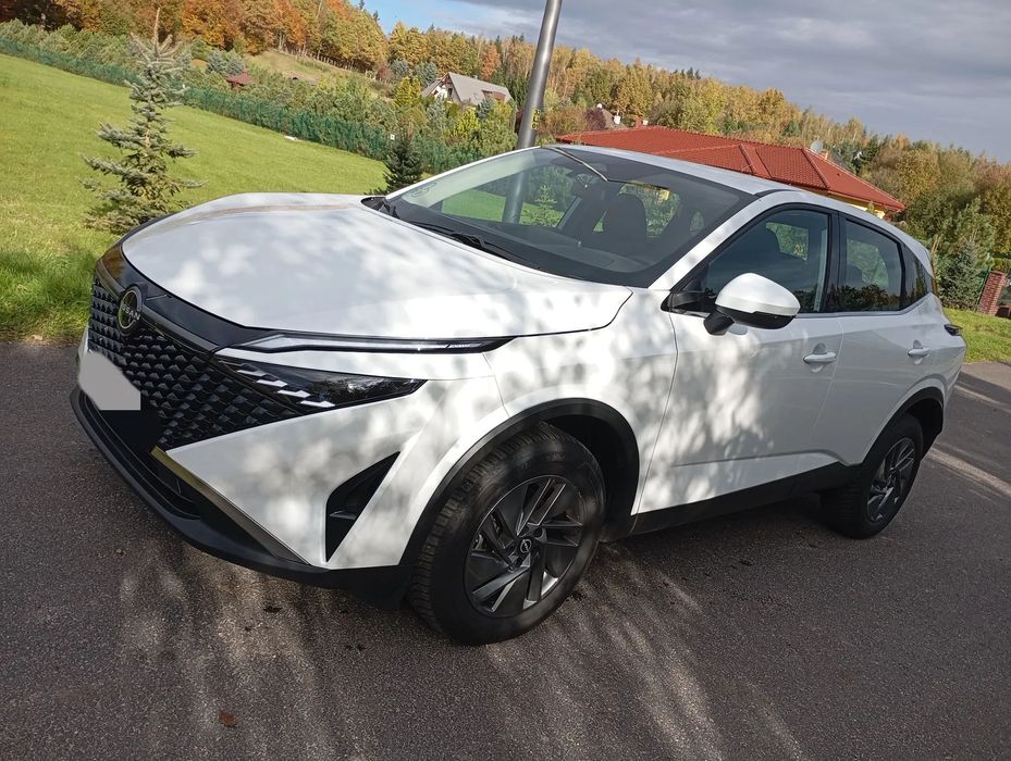 Nissan Qashqai 2025 rok automat Biała Perła FullLed ACC BLIS Winter Pakiet gwarancja