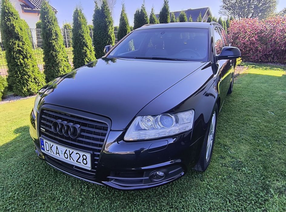 Audi A6 C6 2010/3.0/Pełen S-Line/Shadow-line/Quatro/Radar