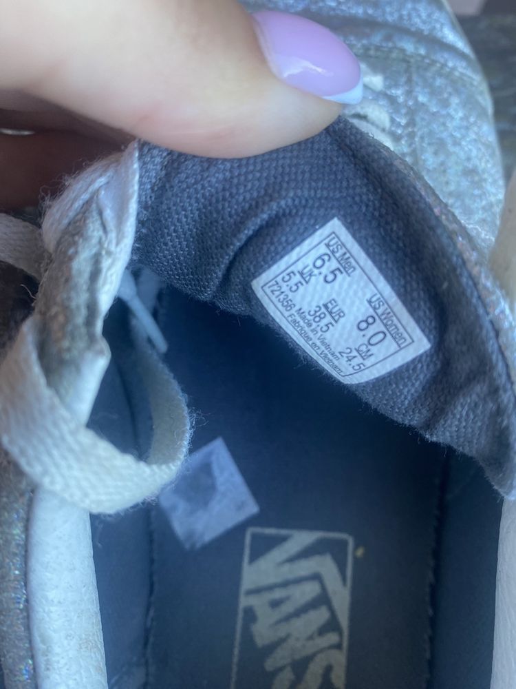Кеди Vans розмір 38,5