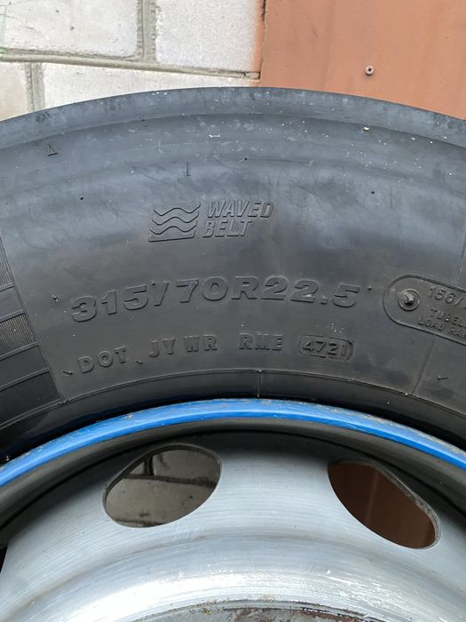 Колеса в зборі с дисками R22.5 315/70 (Передок)