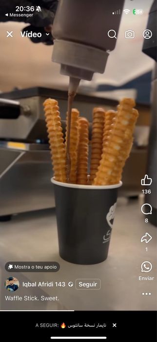 Maquina de waffle Chips! Novidade