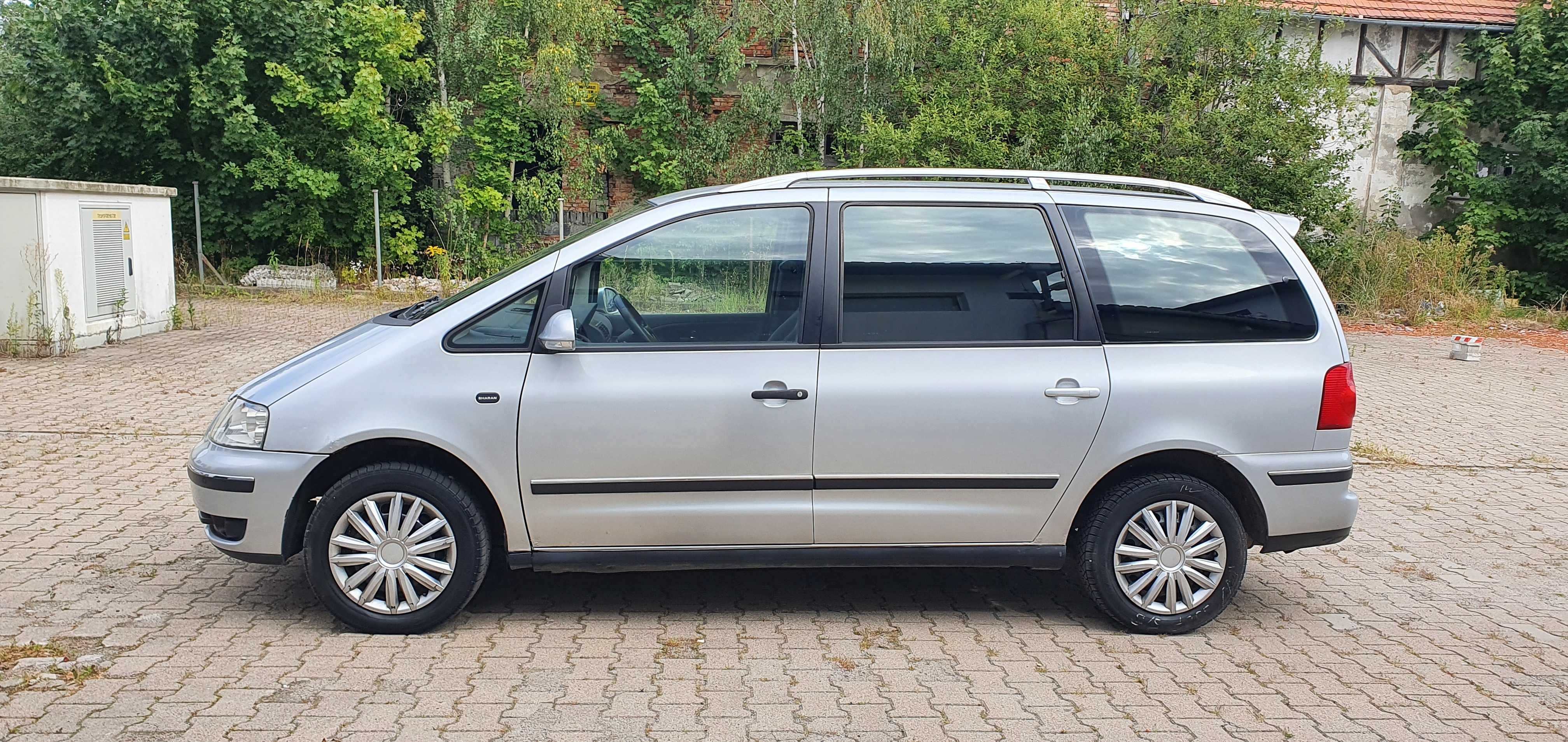 VW Sharan LIFT 2.0TDi 140KM, 7-osób, 6-biegów, Klimatronik, 2007r