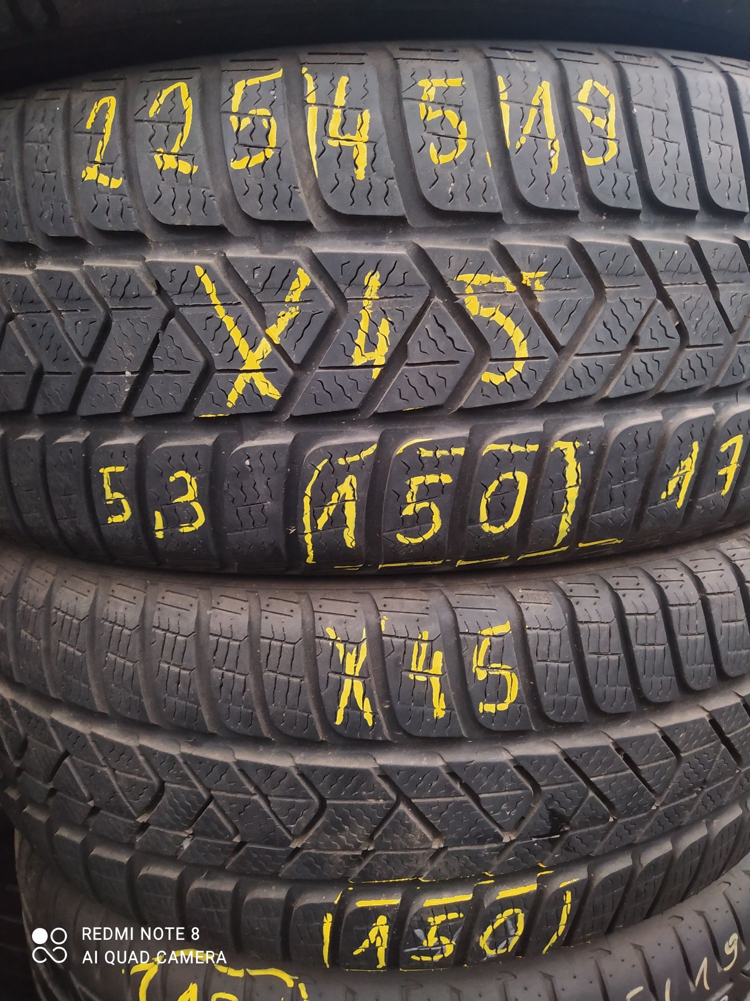 X45 225/45/19 szt 2 Pirelli