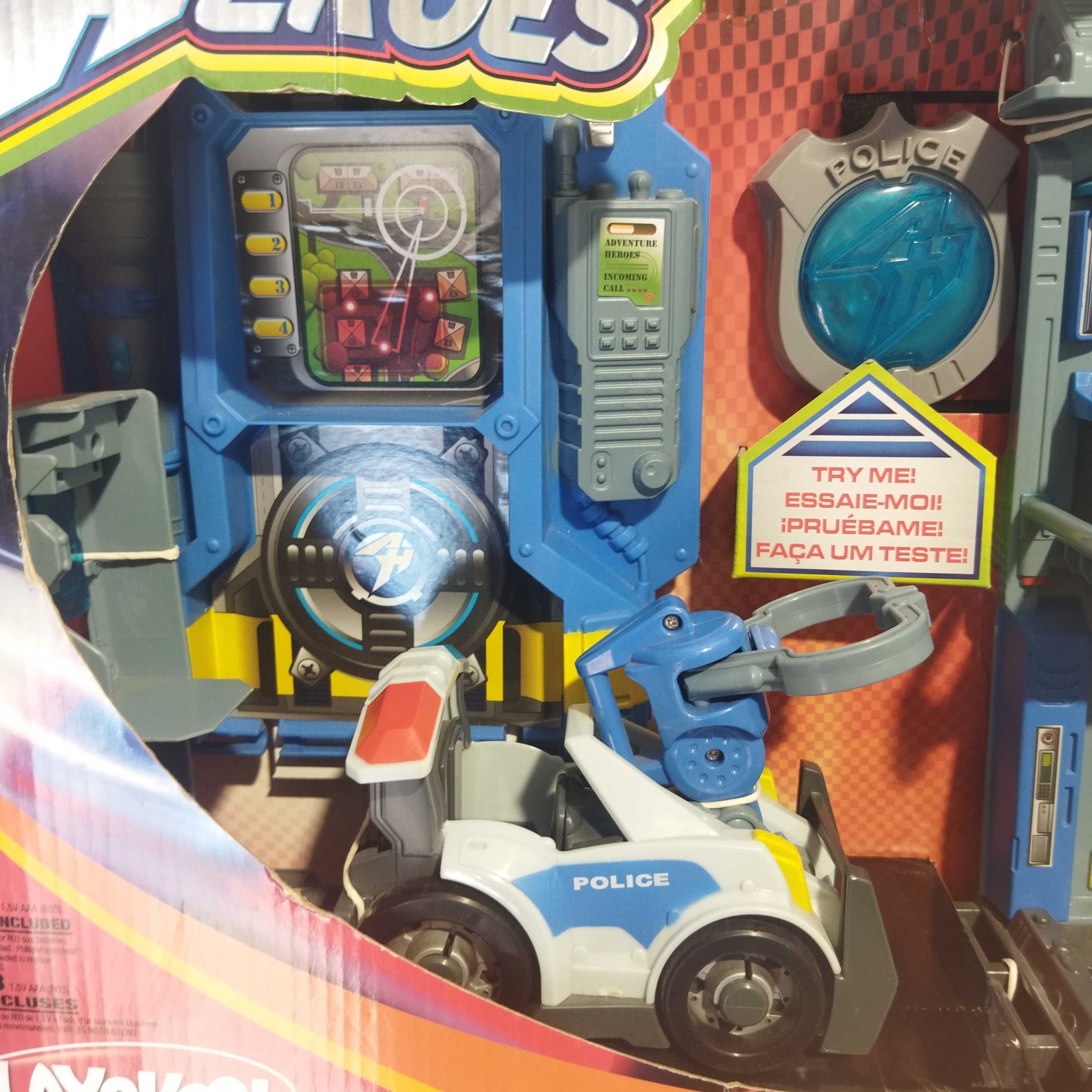 PLAYSKOOL komisariat policji plecak świeci gra