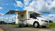 Ford Transit Kamper  -- Kamper FORD TRANSIT 2005 r -- stan b. dobry -- półintegra -- BEMOWO