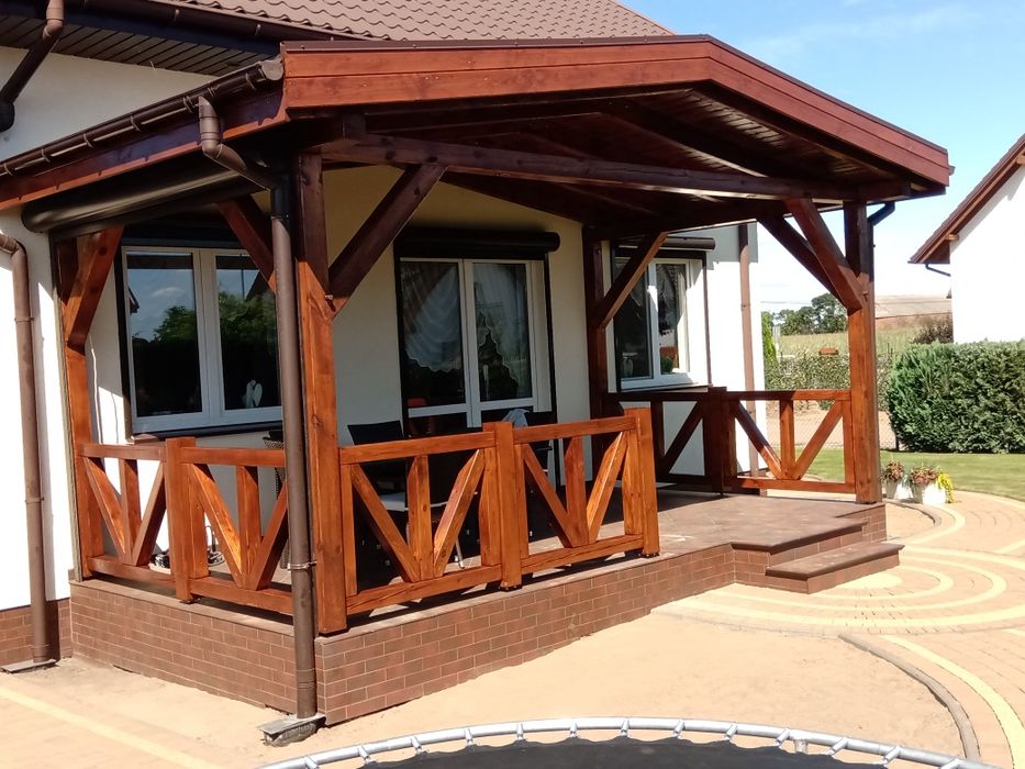 Podbitka,malowanie,odnawianiea,Zabudowy, lamele,pergole