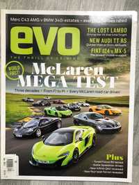 Magazyn EVO wydanie brytyjskie McLaren P1 GTR F1  AMG