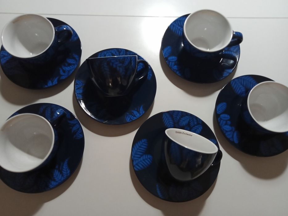 Filiżanki Tchibo kolekcjonerskie zestaw