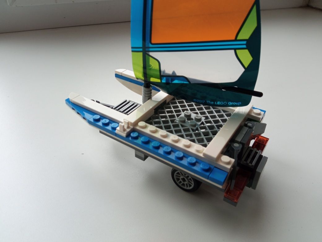 Lego city 60149 позашляховик з причепом і катамараном