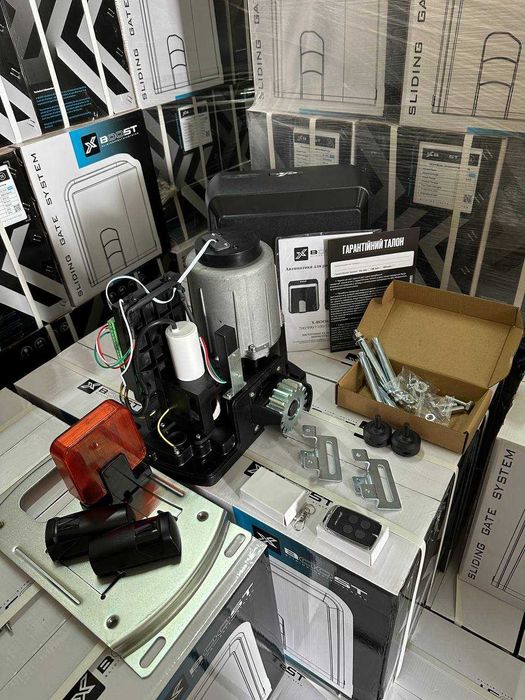 Автоматика на Відкатні | Розсувні ворота X-BOOST ES1100 PRO | Откатные