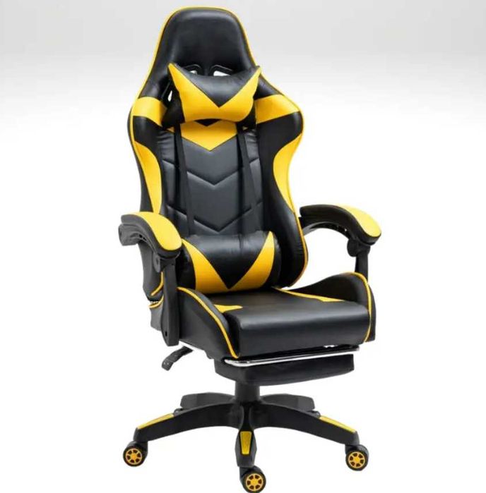 Офисное кресло компьютерное с подставкой для ног‼️Крісло компютерне