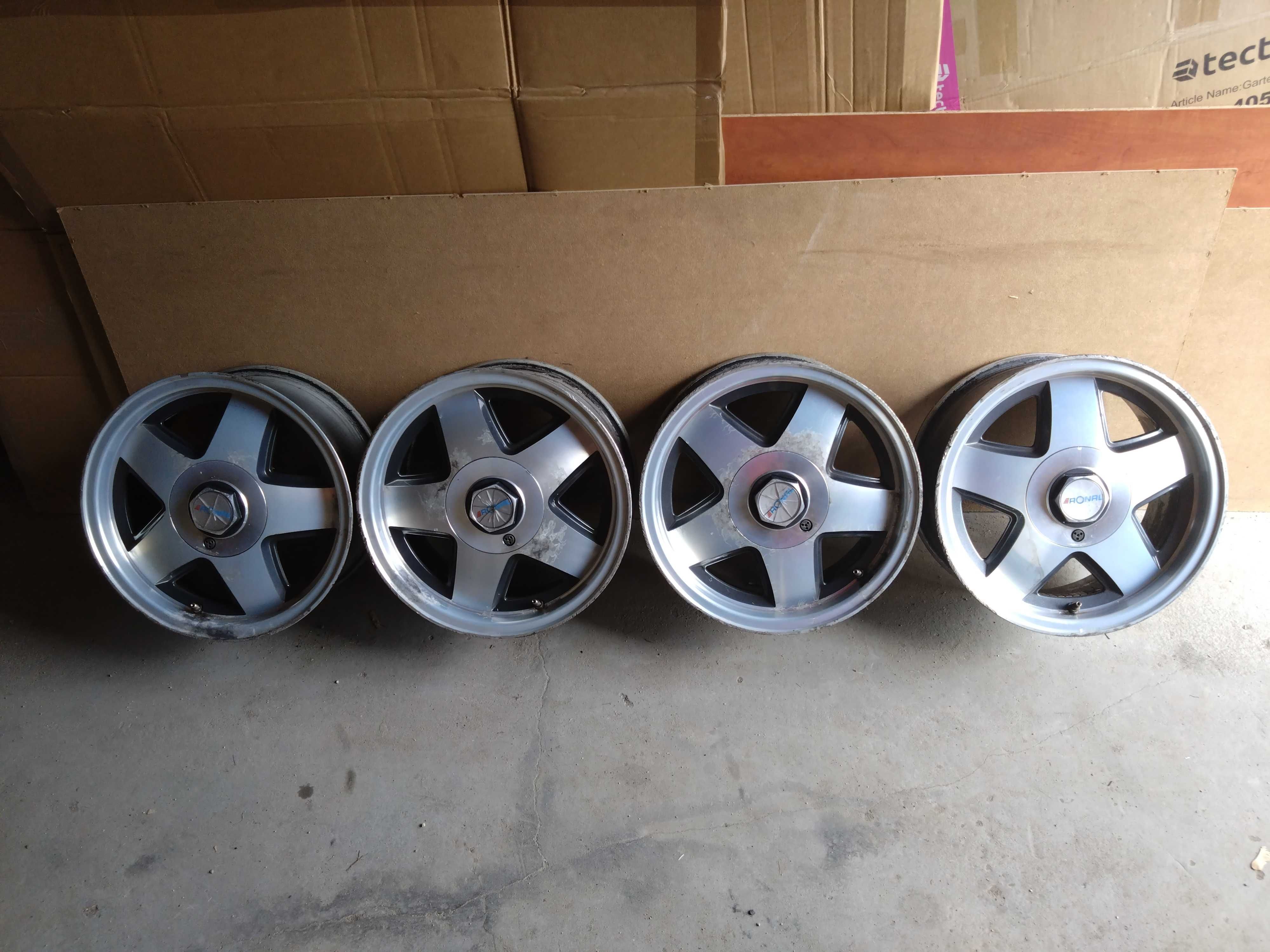 klasyczne felgi Ronal 15x7 et40 Audi 100 german style 5X112