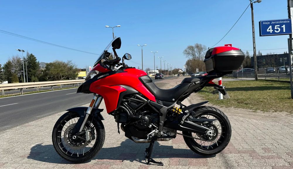 Ducati Multistrada 950 bezwypadkowy zarejestrowany w Polsce