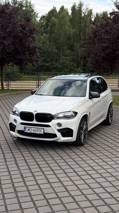 BMW X5 M Salon Polska idealny stan najbogatsze wyposażenie bezwypadkowa X5M V8