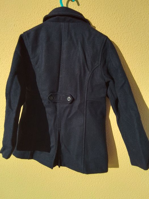 Sobretudo azul menina 4 - 5 anos