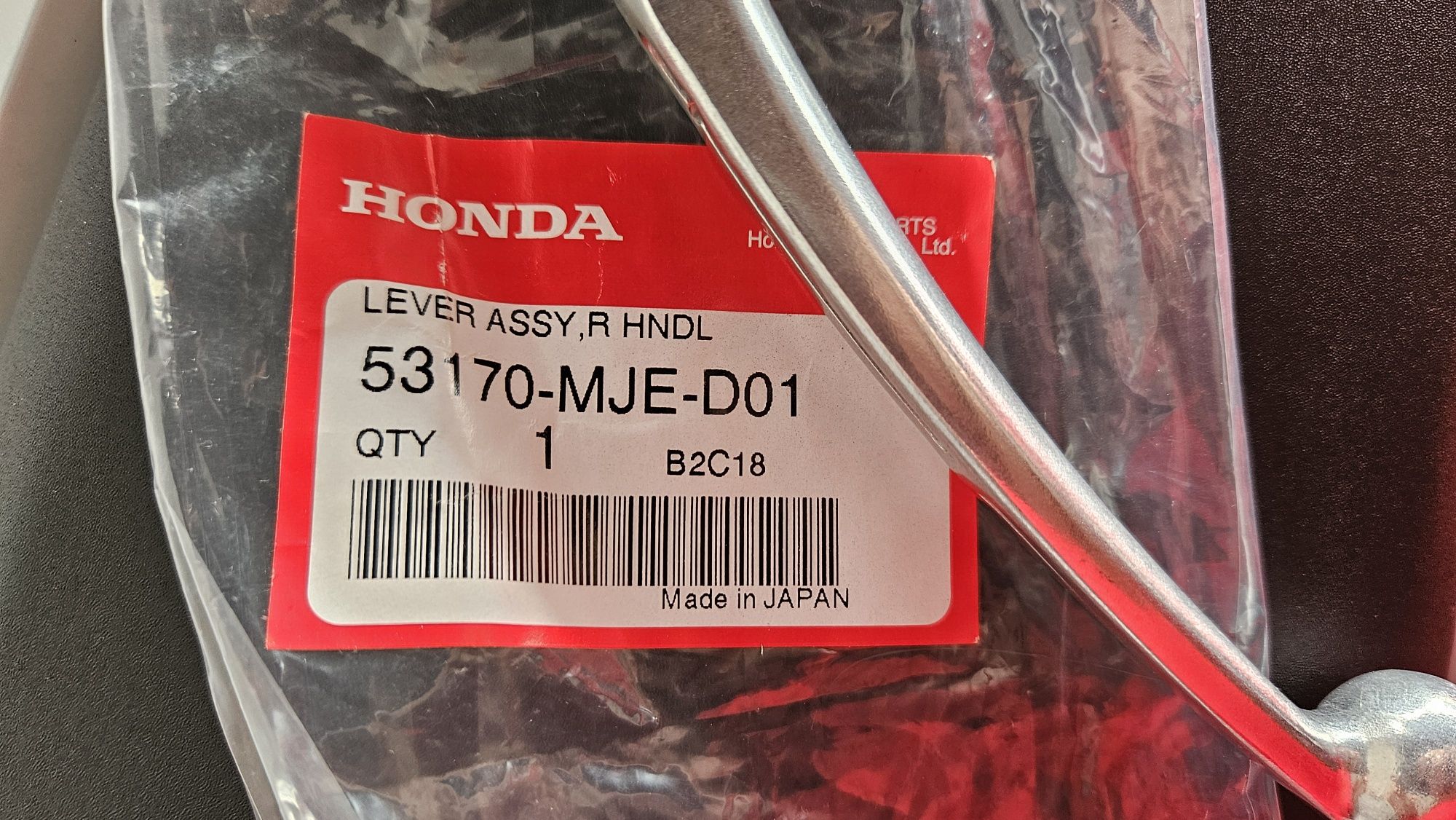 Manetes Honda CB650R. (1+1) NOVAS!