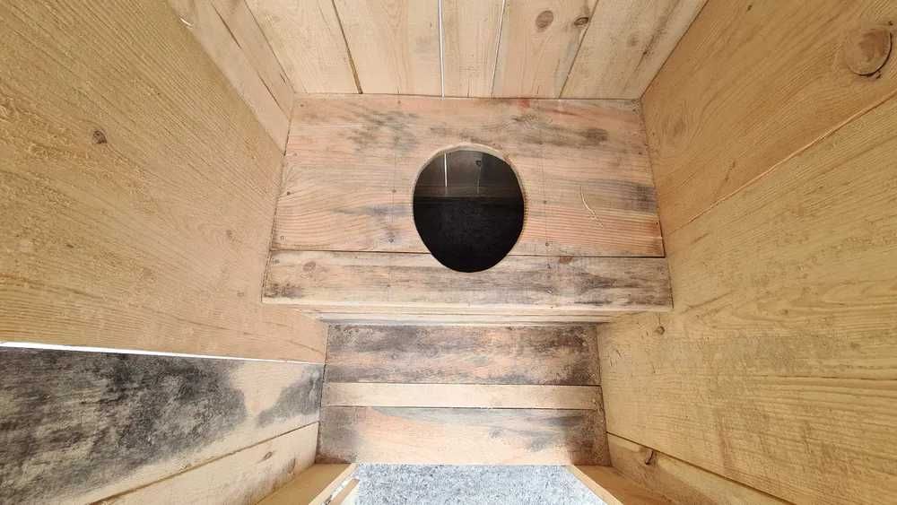 Toaleta Drewniana Kibel Kibelek WC na działkę lub budowę !! Promocja