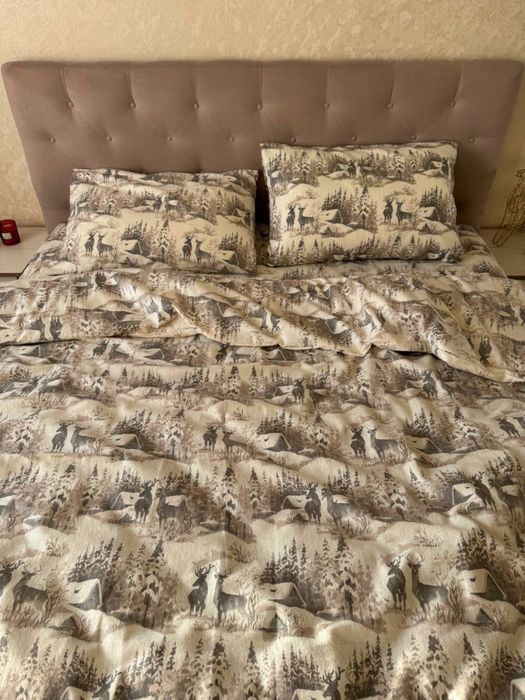 Акция осени! Тепла байкова постільна білизна. Байковая постель на зиму