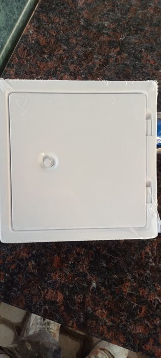 Drzwiczki wyczystkowe do komina białe metalowe