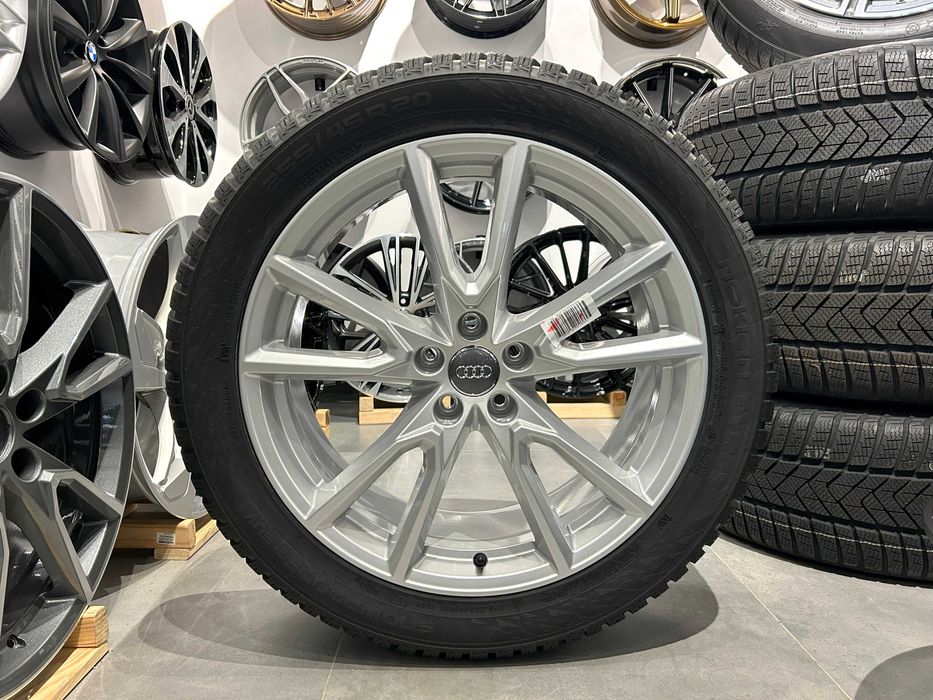 Oryginalne koła zimowe 20 5x112 ET39 Audi Q5 FY GU 255/45R20 Nokian