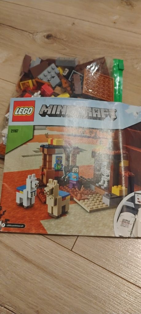 LEGO Minecraft 21167 oraz 21172