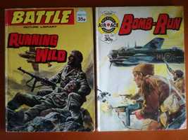 komiksy anglojęzyczne Bomb-Run i Battle Picture Library: Running Wild