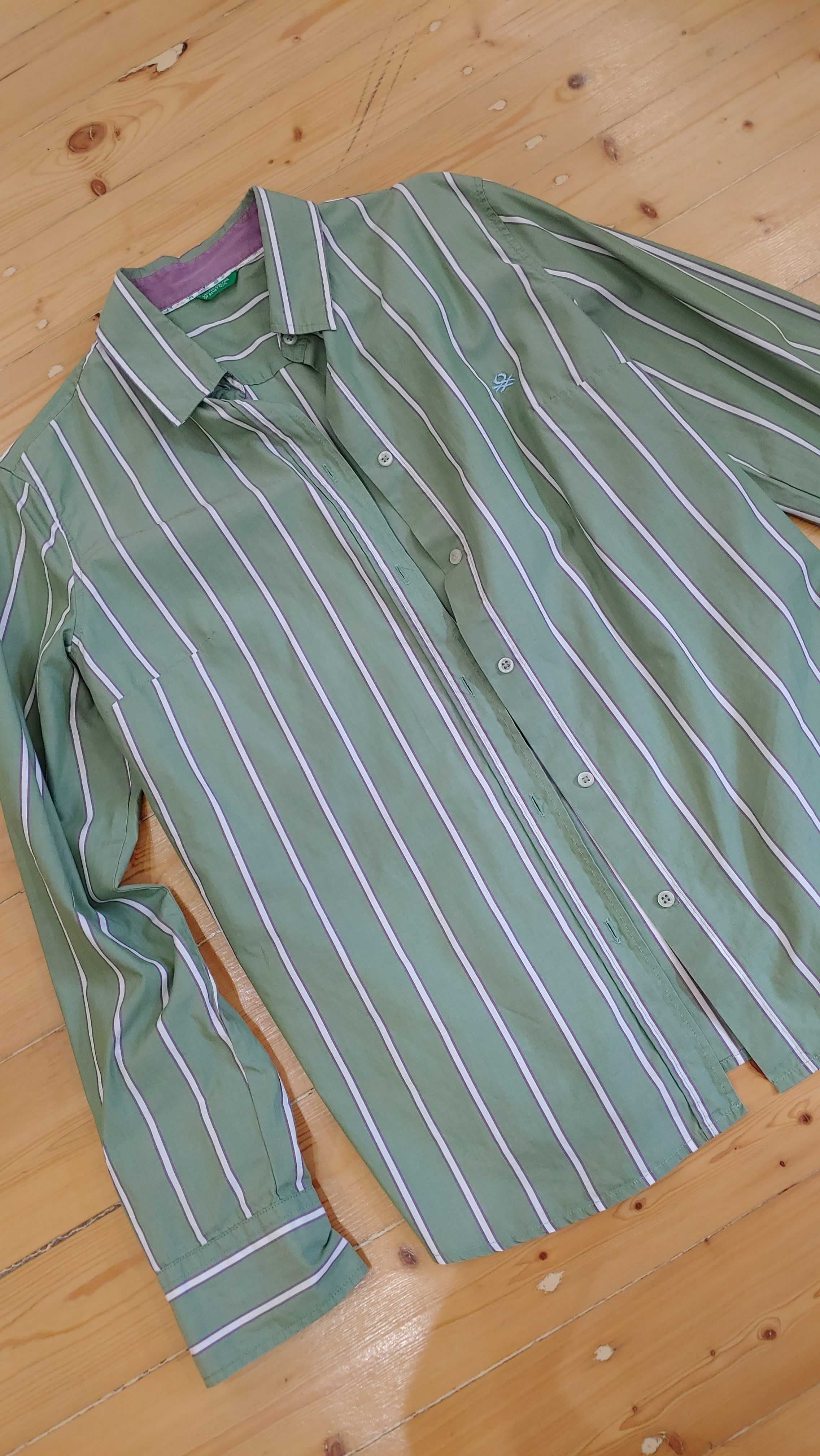 Сорочка в смужку як zara m l