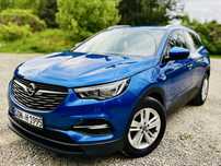Opel Grandland X 1.2 Turbo 130KM 2019r. NAVI KAMERA LED z Niemiec