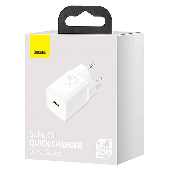 Baseus Super Si 1C szybka ładowarka USB Typ C 25W Power Delivery Quick