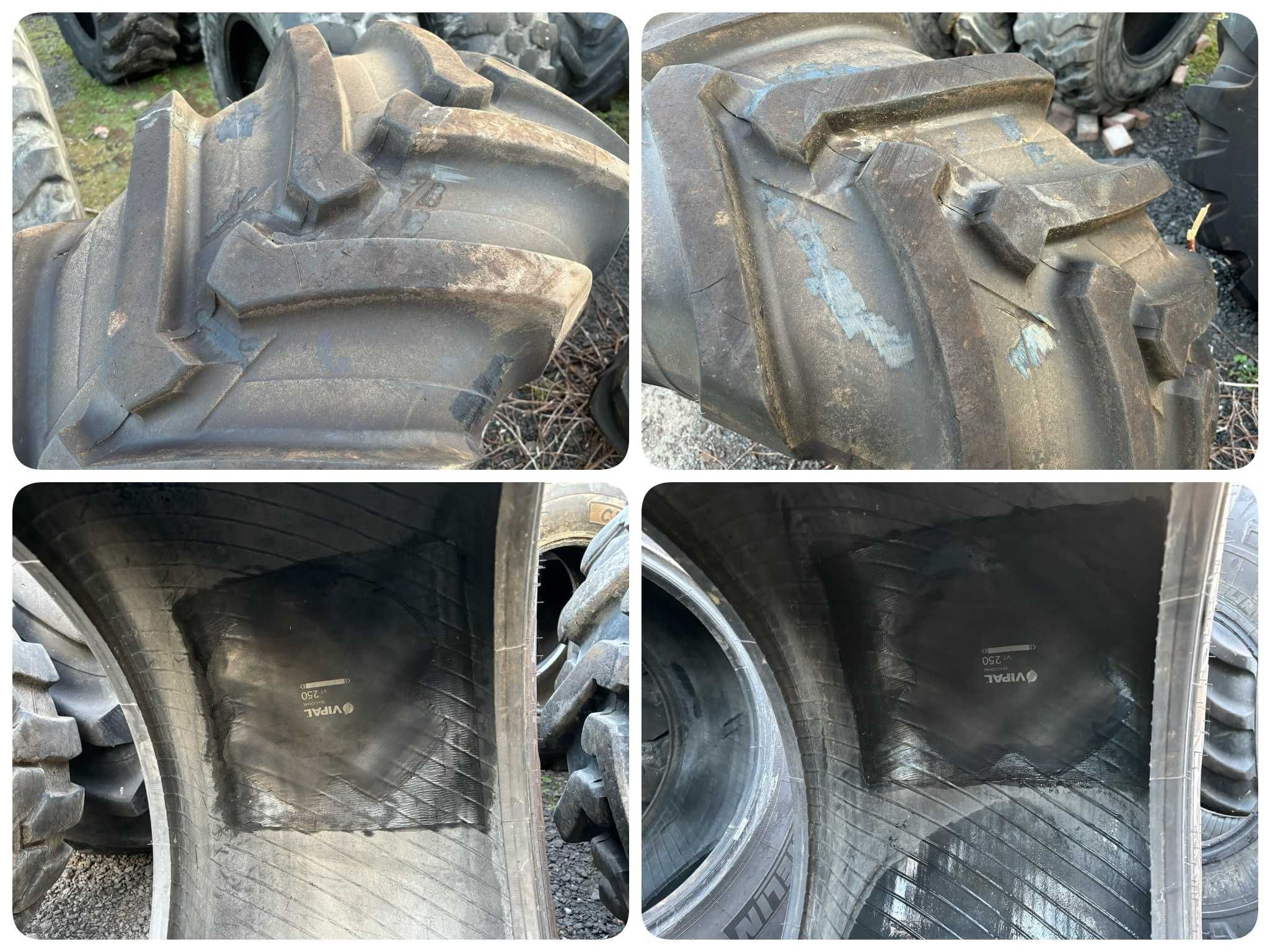 Opona Opony Budowlane Przemysłowe 500 70 R24 19.5R24 MICHELIN XMCL 95%