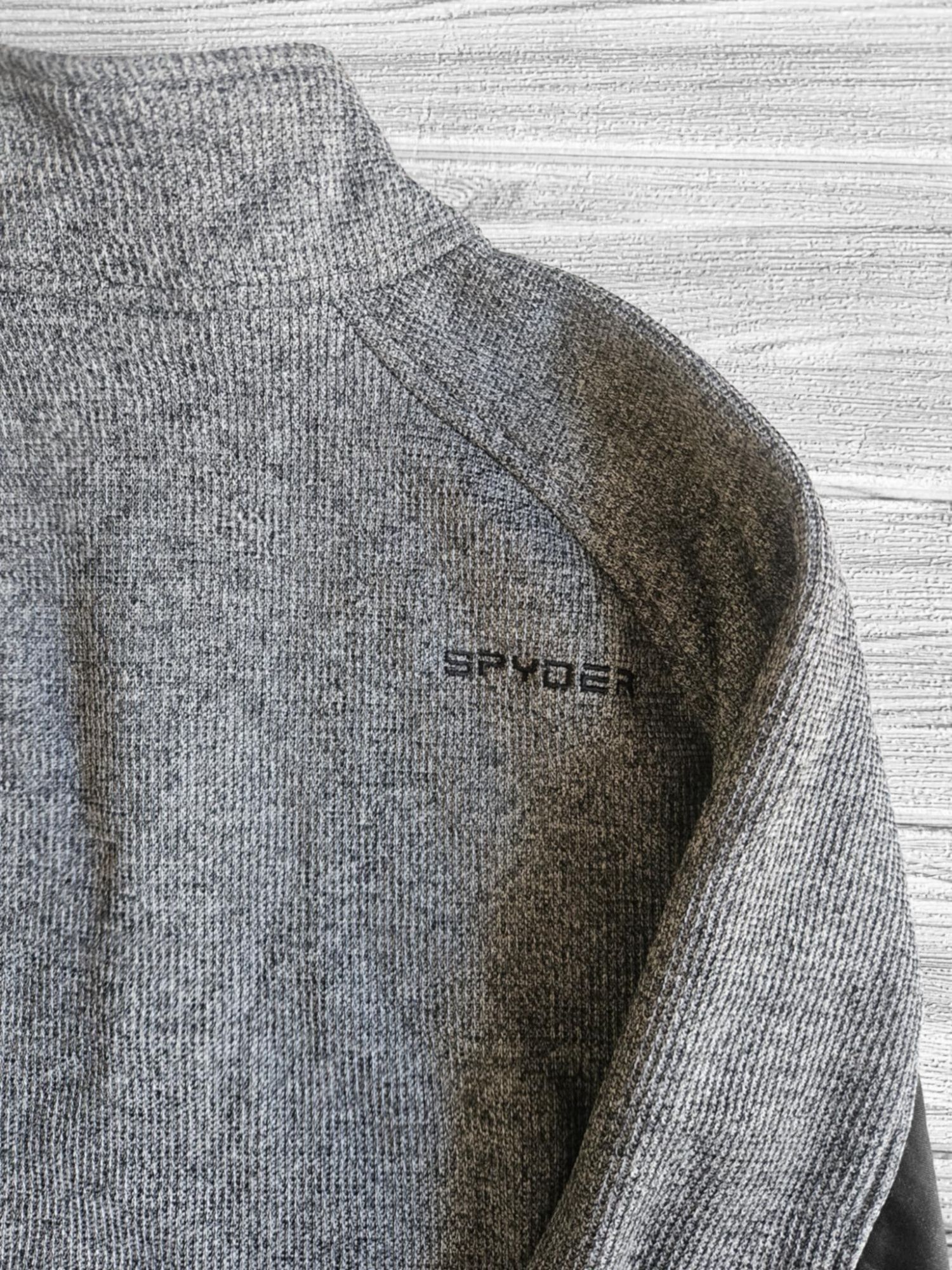 Bluza męska Spyder trekkingowa górska polar ocieplana polarem zamek M