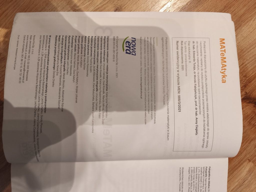 Podręcznik matematyka 3