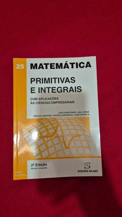 Caderno de exercícios matemática - primitivas e integrais