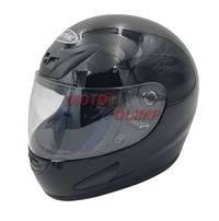 Мото шолом Мустанг, для скутера та мотоцикла, чорний р.S M L XL