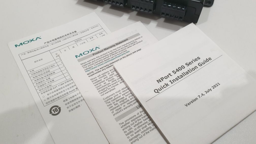 Сервер MOXA NPort 5400 ( 5410 / 5430 / 5430I )