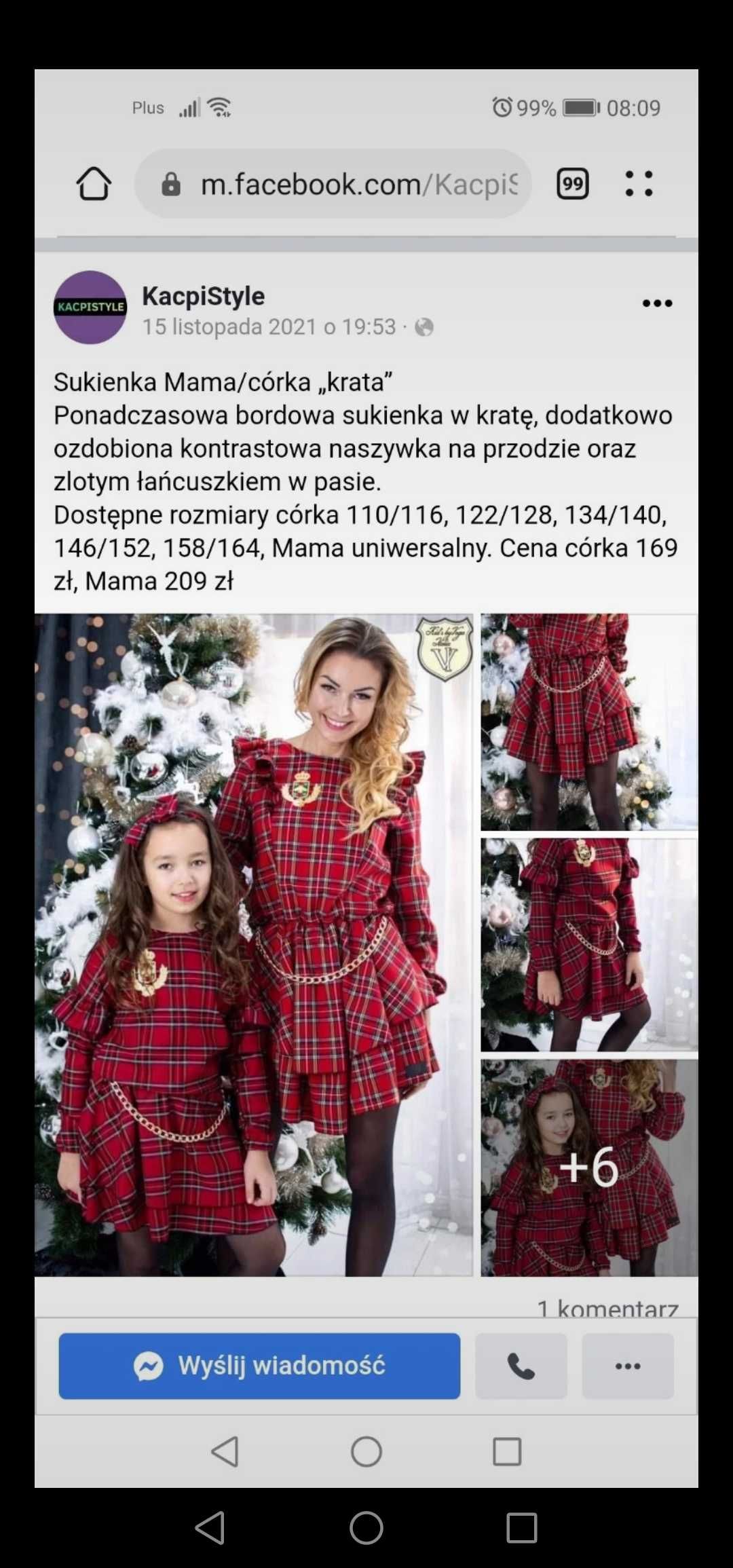 Sukienka Kids by voga 122/128