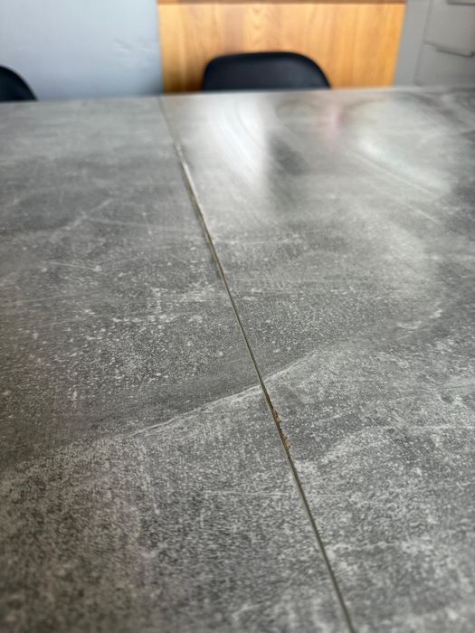 Stół Jadalniany + Krzesła / Rozkładany / Beton / Loft