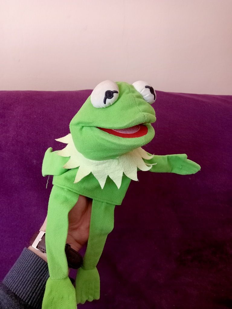 Kermit żaba muppety maskotka pacynka