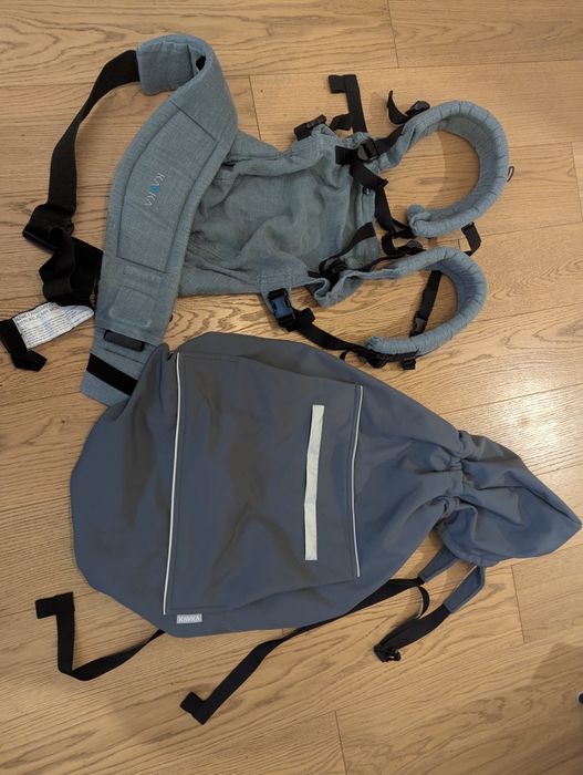 Nosidełko lniane Kavka Nettle Linen + Softshell