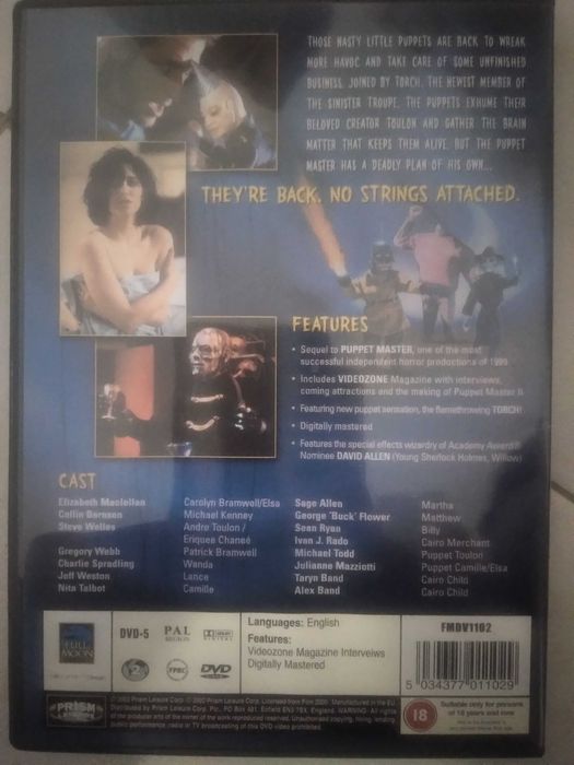 Puppet Master 2- sem legendas PT