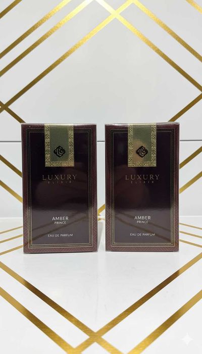 Luxury Elixir Amber Prince perfum dla Mężczyzn 2 sztuki